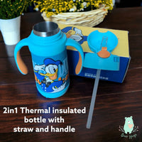 Disney Donald Duck 2 in 1 Metal Water Bottle - Bear Hugs