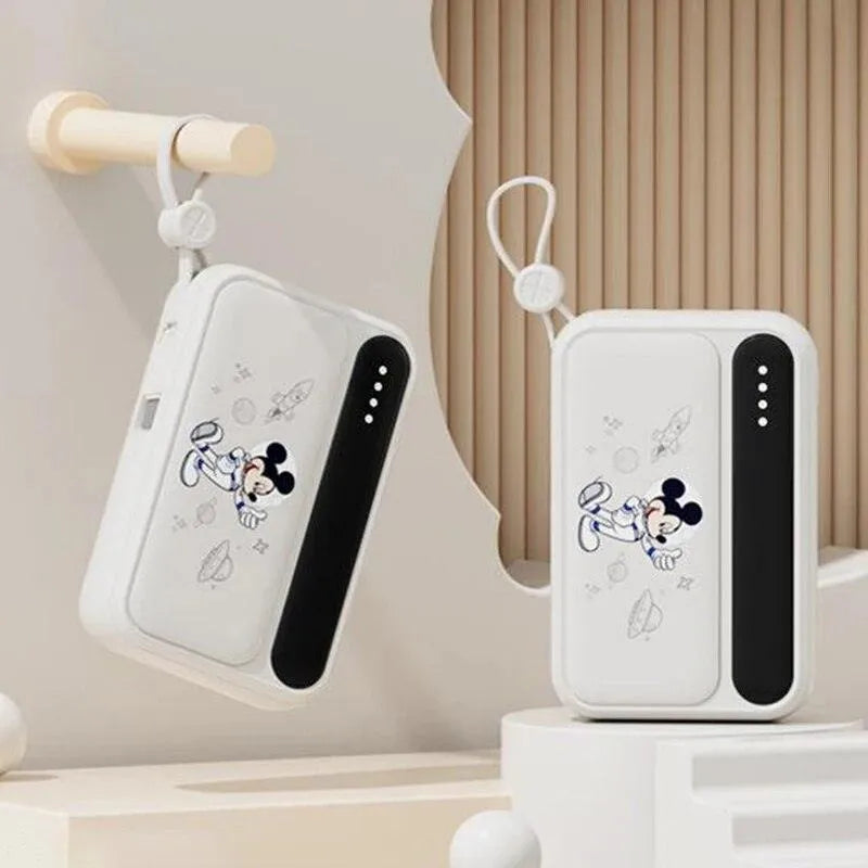 Disney Fast-Charging Power Bank With Built-in Data Cable - Bear Hugs