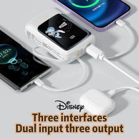 Disney Fast-Charging Power Bank With Dual Cables - Bear Hugs