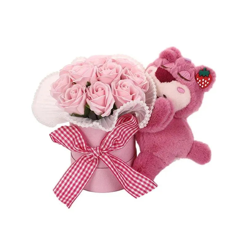 Disney Hugging Lotso Plush Doll Bouquet - Bear Hugs