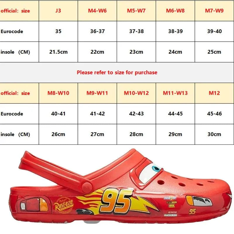 Disney Lightning McQueen LightUp Crocs - Bear Hugs