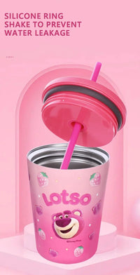 Disney Lotso Metal Smoothie Cup (470 ml) - Bear Hugs