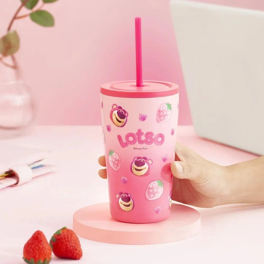 Disney Lotso Metal Smoothie Cup (470 ml) - Bear Hugs