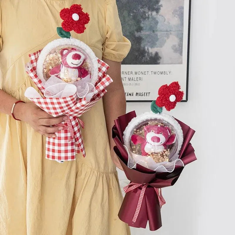 Disney Lotso Plush Doll Bouquet - Bear Hugs