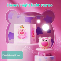 Disney LX-902 Pine Series UFO Bluetooth Speaker with Night Light - Bear Hugs