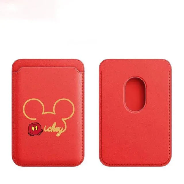 Disney MagSafe Leather Card Magnetic Wallet Case - Bear Hugs