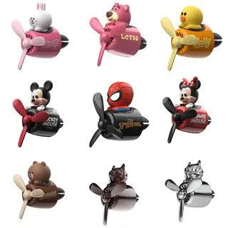 Disney Marvel and Sanrio Characters Airplane Car Fragrance - Bear Hugs