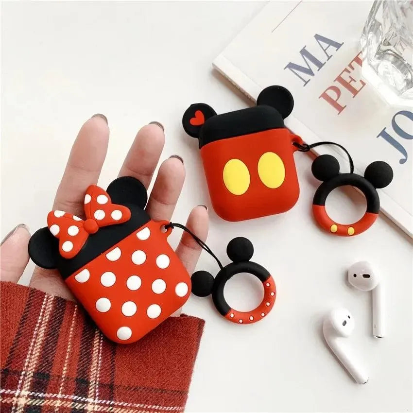 Disney Mickey & Minnie Designer Case (For Airpods) - Bear Hugs