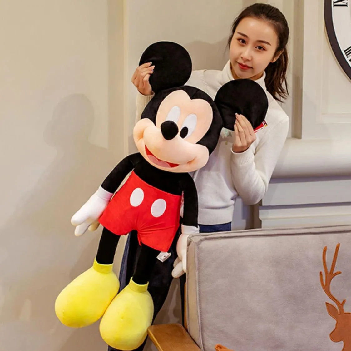 Disney Mickey & Minnie XL Premium Plushies - Bear Hugs