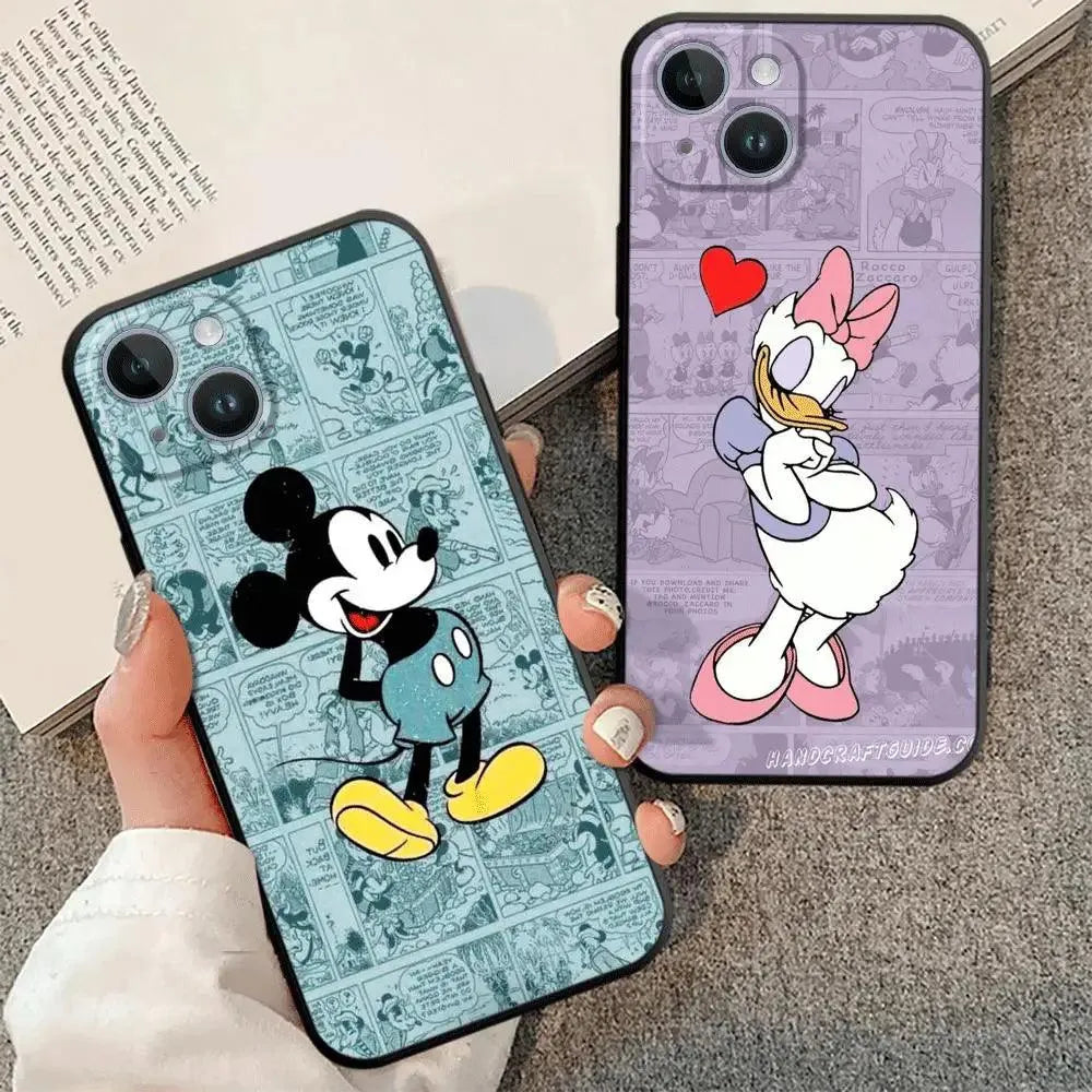 Disney Mickey Minnie Daisy Retro Phone Case (For iPhones) - Bear Hugs