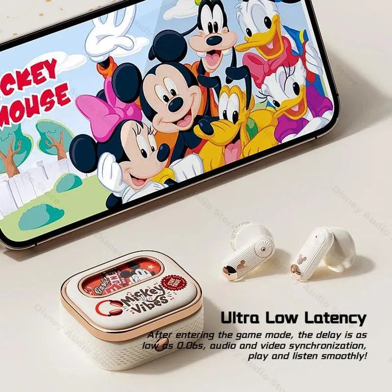 Disney Mickey Minnie TWS Dazzling Earphones - Bear Hugs