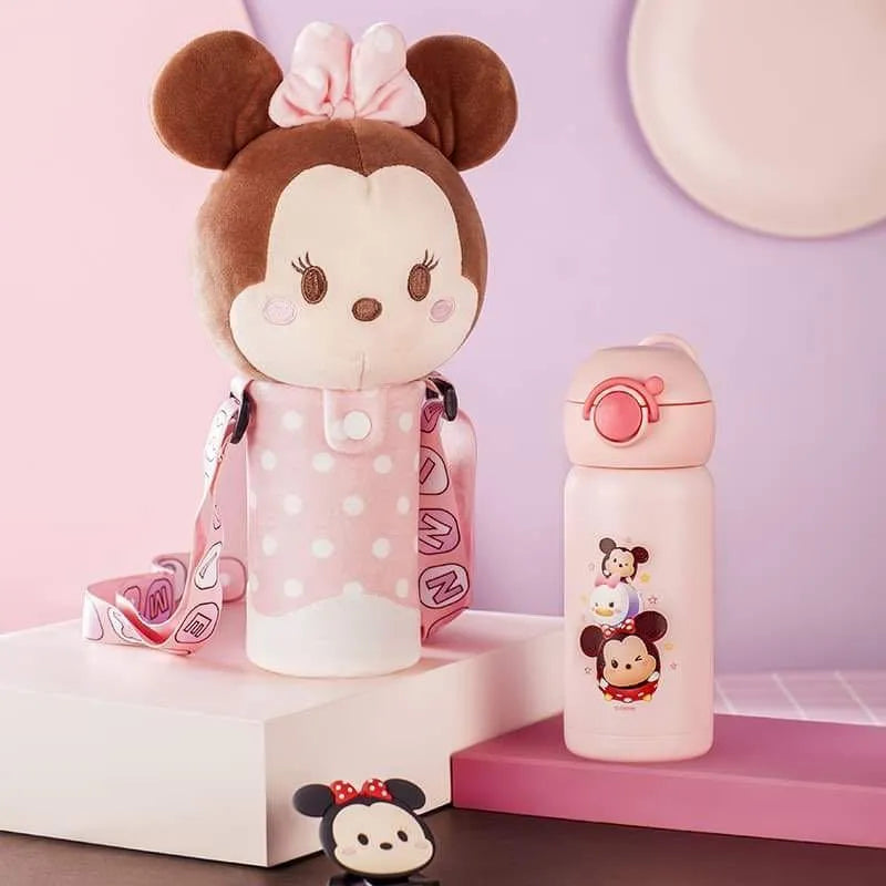 Disney Premium Magical Plush Doll Bottle (600 ml) - Bear Hugs