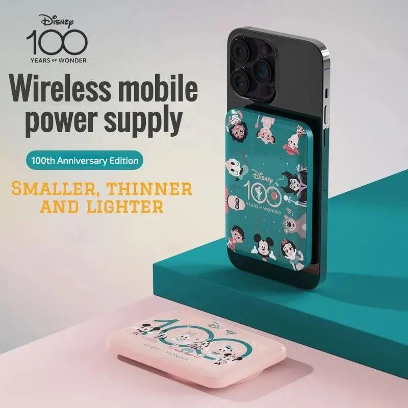 Disney QS C02 100th Anniversary Wireless Power Bank - Bear Hugs