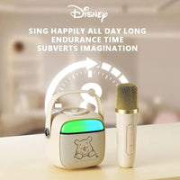 Disney QS-S3 Bluetooth Karaoke System and Speaker - Bear Hugs