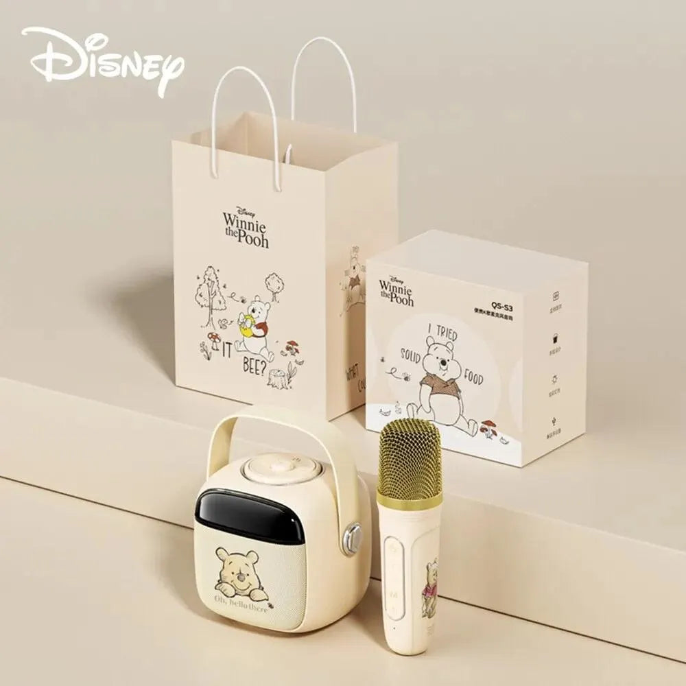 Disney QS-S3 Bluetooth Karaoke System and Speaker - Bear Hugs