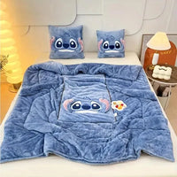 Disney Stitch 2 in 1 Pillow and Blanket Set - Bear Hugs