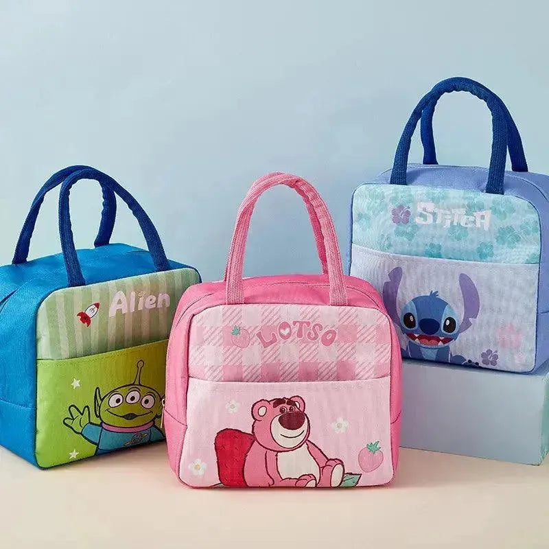 Disney Stitch and Lotso Lunch Bags