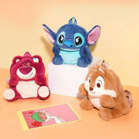 Disney Stitch and Lotso Plush Backpack - Bear Hugs