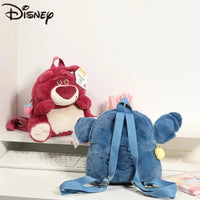 Disney Stitch and Lotso Plush Backpack - Bear Hugs