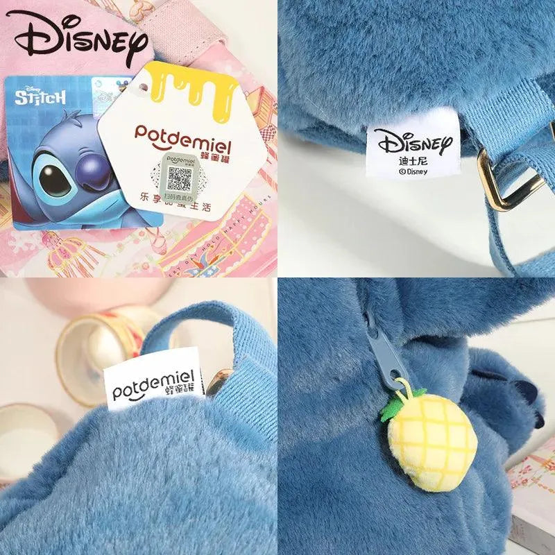 Disney Stitch and Lotso Plush Backpack - Bear Hugs