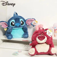 Disney Stitch and Lotso Plush Backpack - Bear Hugs