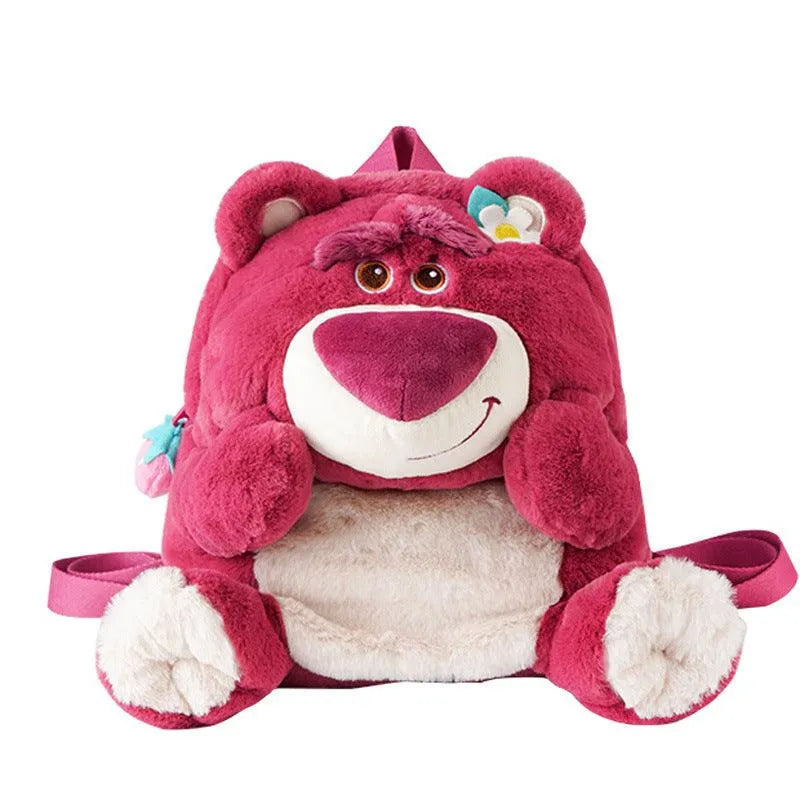 Disney Stitch and Lotso Plush Backpack - Bear Hugs