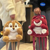 Disney Stitch and Lotso Plush Backpack - Bear Hugs