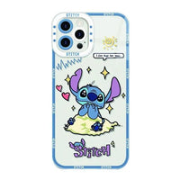 Disney Stitch Shockproof Soft Case (For iPhones) - Bear Hugs