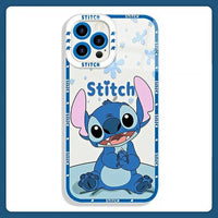 Disney Stitch Shockproof Soft Case (For iPhones) - Bear Hugs