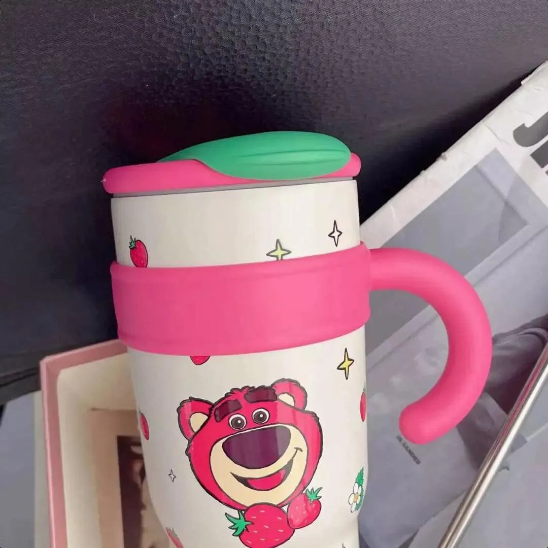 Disney Thermos Straw Cup 700 1200 ml