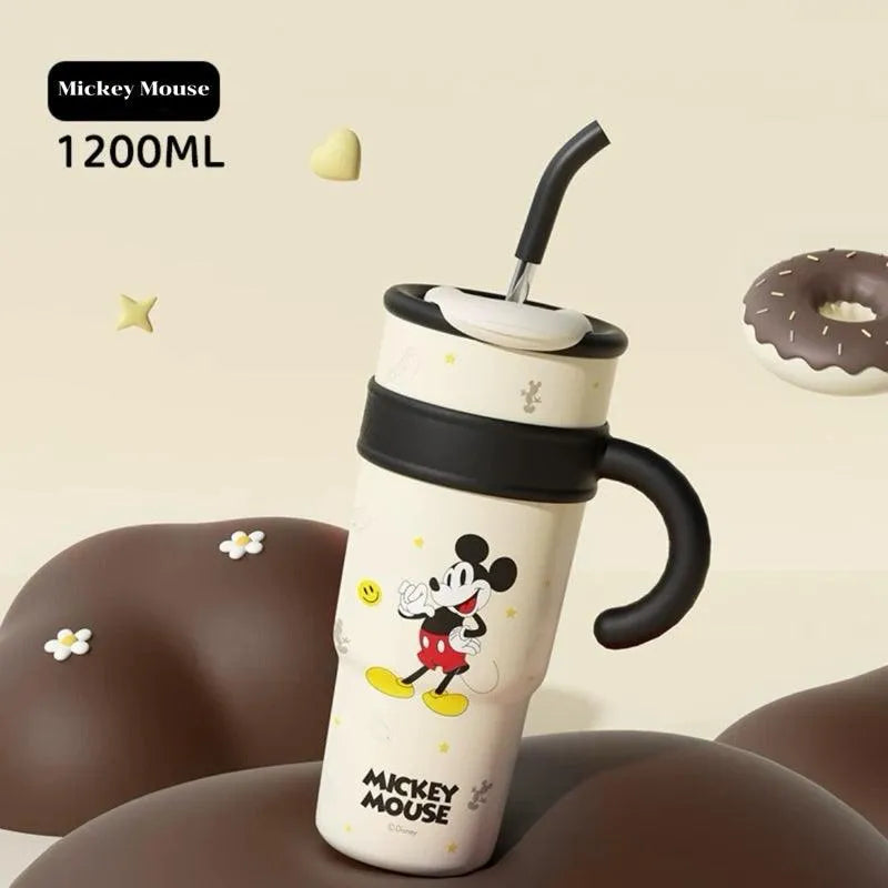 Disney Thermos Straw Cup 700 1200 ml