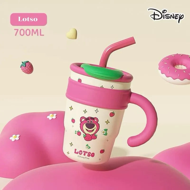 Disney Thermos Straw Cup 700 1200 ml