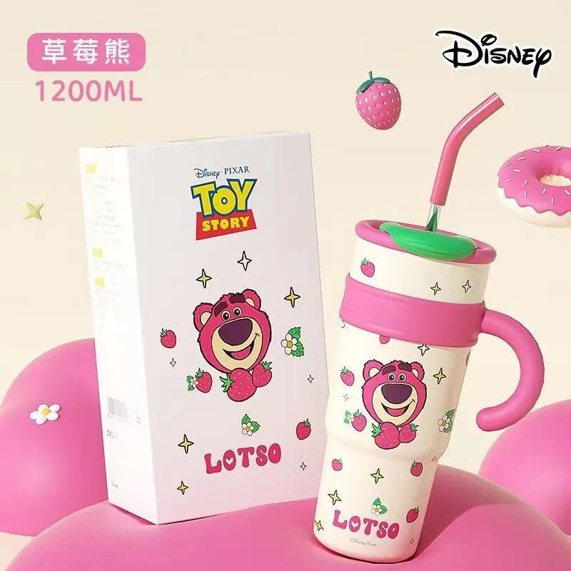 Disney Thermos Straw Cup (700 & 1200 ml) - Bear Hugs