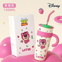 Disney Thermos Straw Cup (700 & 1200 ml) - Bear Hugs