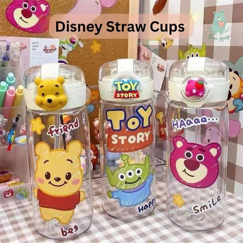 Disney Transparent Water Cup (500 ml) - Bear Hugs