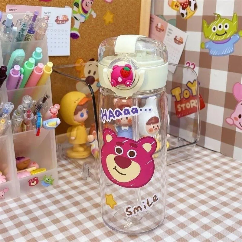 Disney Transparent Water Cup (500 ml) - Bear Hugs