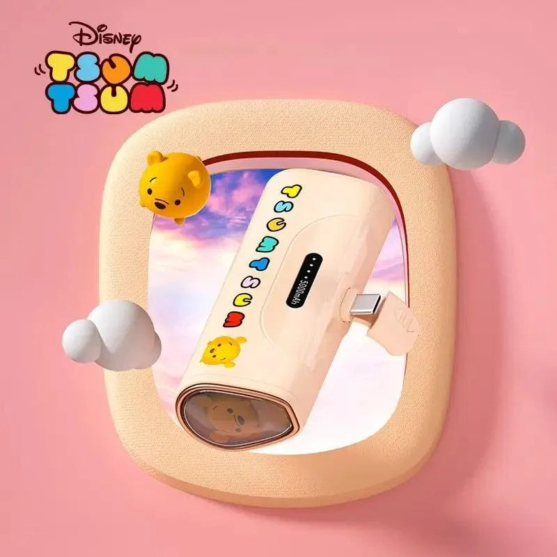 Disney Tsum Tsum Compact Power Bank (For iPhone & Android) - Bear Hugs