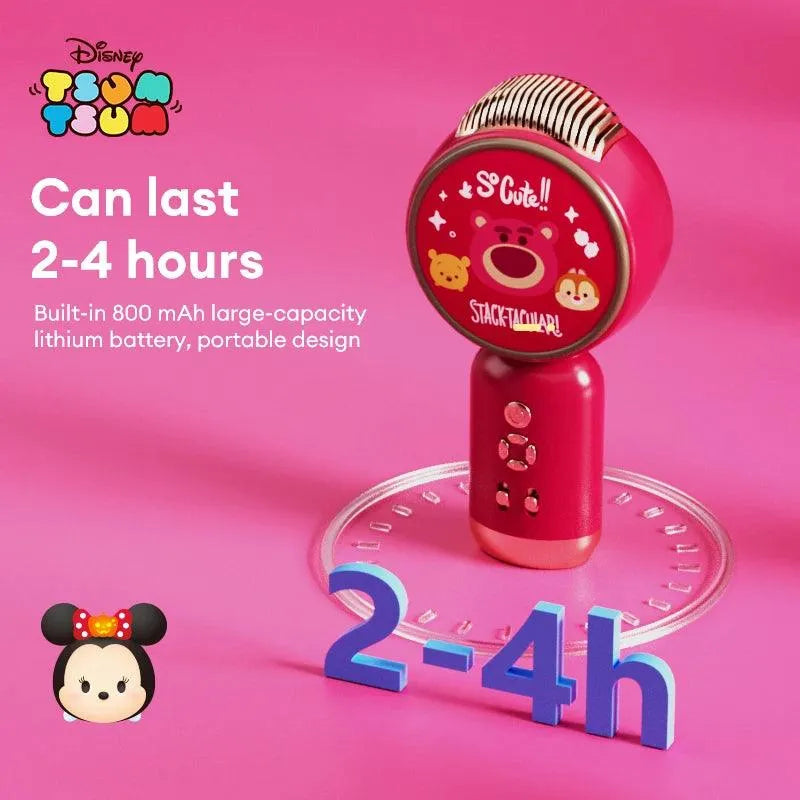 Disney YG-10 Fan Shaped Portable Karaoke Speaker - Bear Hugs