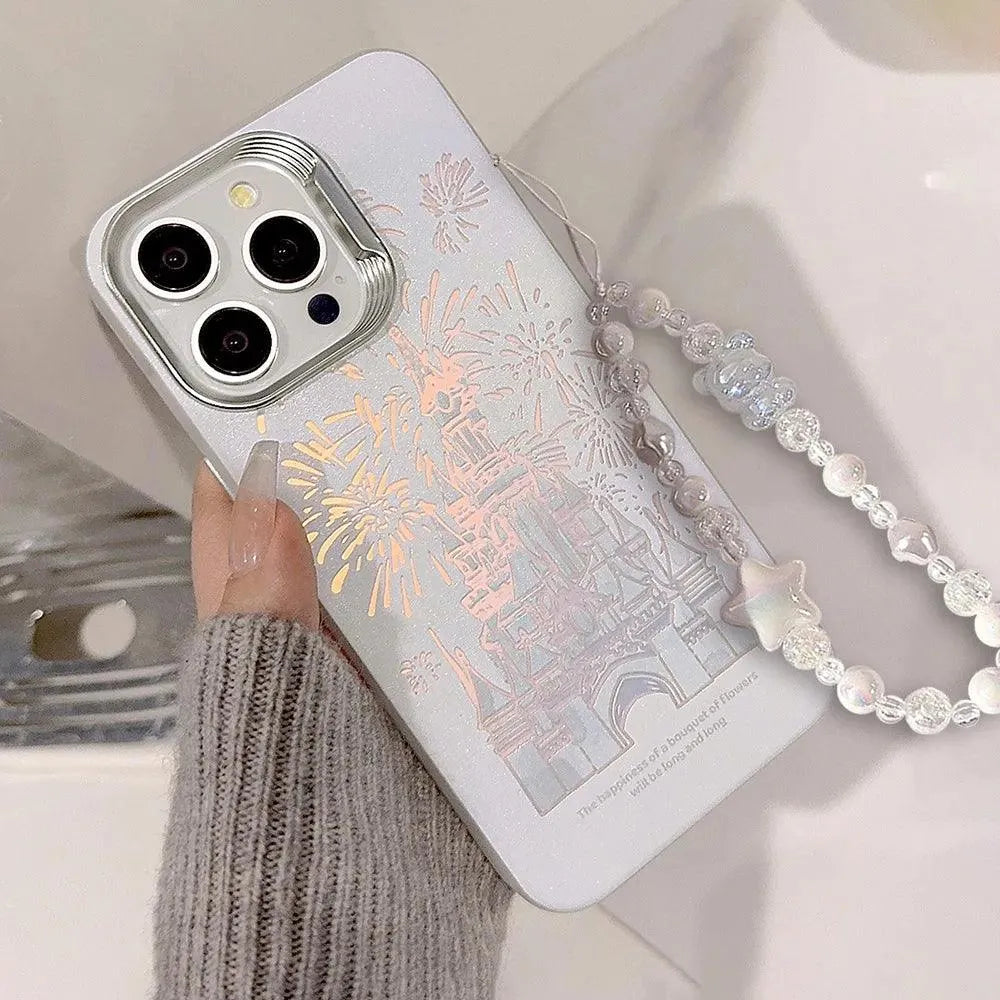 Disneyland Castle Glitter Phone Case (For iPhones) - Bear Hugs