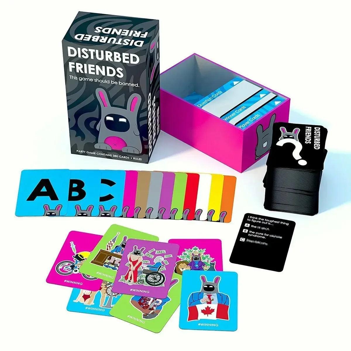 Disturbed Friends Card Game - Bear Hugs