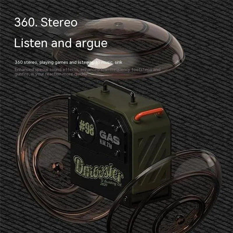 DMOOSTER D37 Tank Wireless Earphones - Bear Hugs