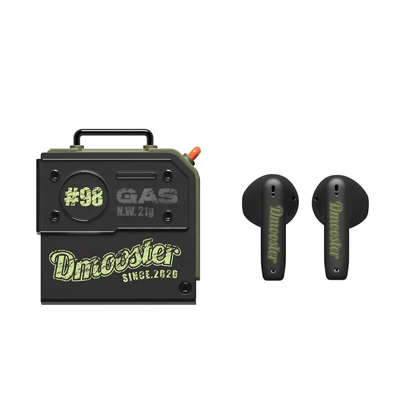 DMOOSTER D37 Tank Wireless Earphones - Bear Hugs