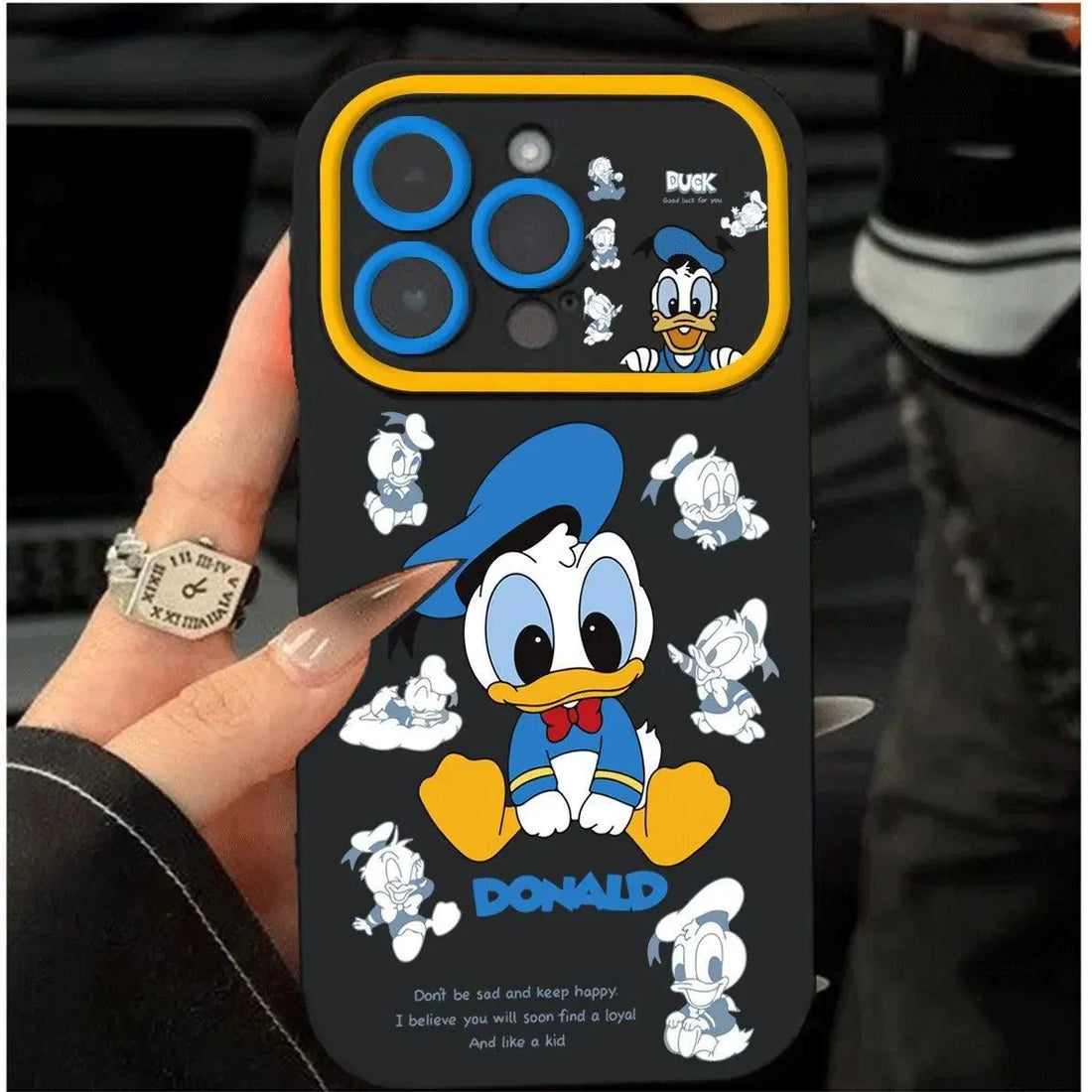 Donald Duck Animated Phone Case (For iPhones) - Bear Hugs