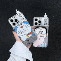 Doraemon Anti-Social Club Phone Case (For iPhones) - Bear Hugs