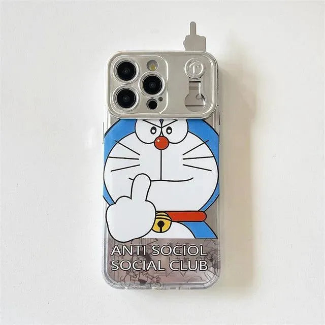 Doraemon Anti-Social Club Phone Case (For iPhones) - Bear Hugs