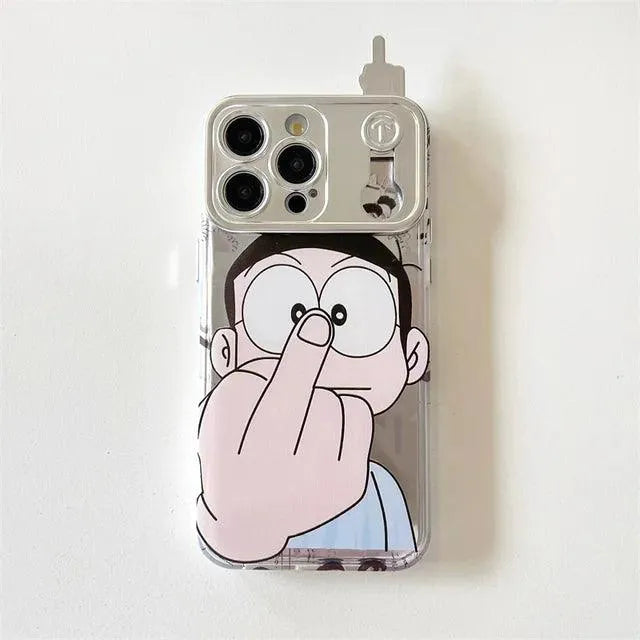 Doraemon Anti-Social Club Phone Case (For iPhones) - Bear Hugs