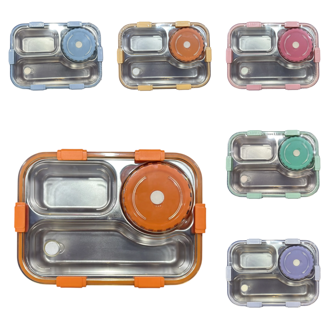 SUS304 Stainless Steel Bento Lunch Box