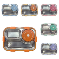 SUS304 Stainless Steel Bento Lunch Box