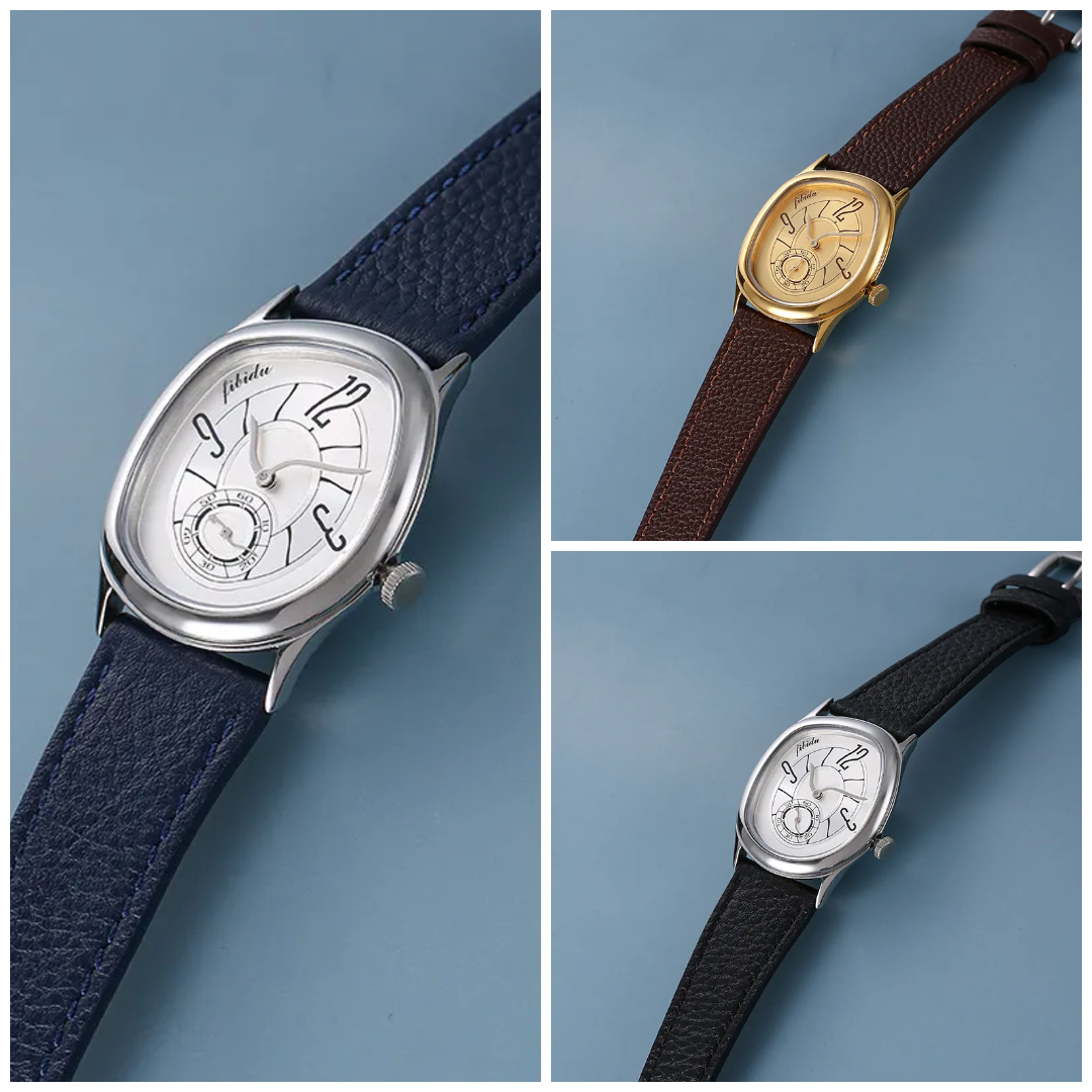 Fibida Salvador Dalí Surrealist Melting Oval Watch