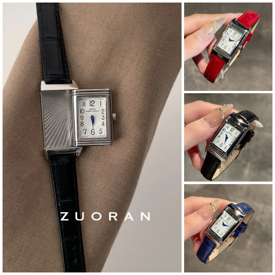 Zouran IBSO Reversible Art Deco Tank Watch